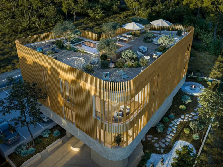Pašman Garden – budova so strešnou terasou
